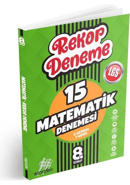 Startfen Yayınları 8. Sınıf Matematik Rekor Deneme