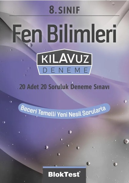 8. Sınıf Bloktest Fen Bilimleri Kılavuz Deneme