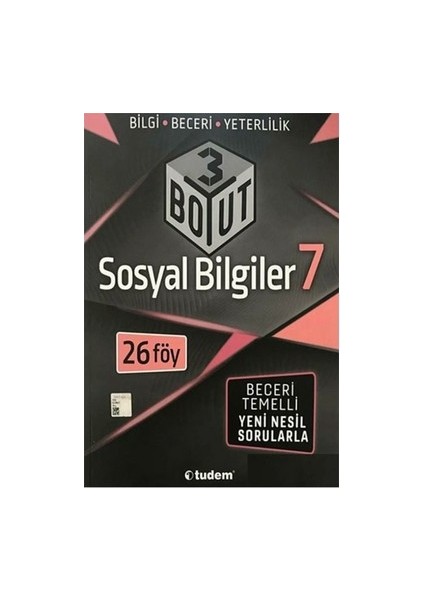 7. Sınıf Sosyal Bilgiler 3 Boyut