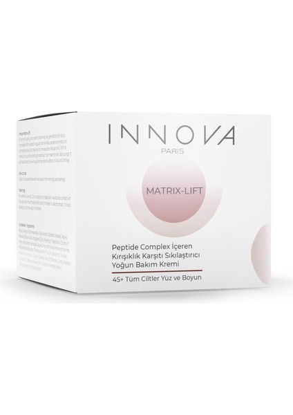 Paris Matrix-Lift Bakım Kremi/anti-Aging 50 ml fiyatları