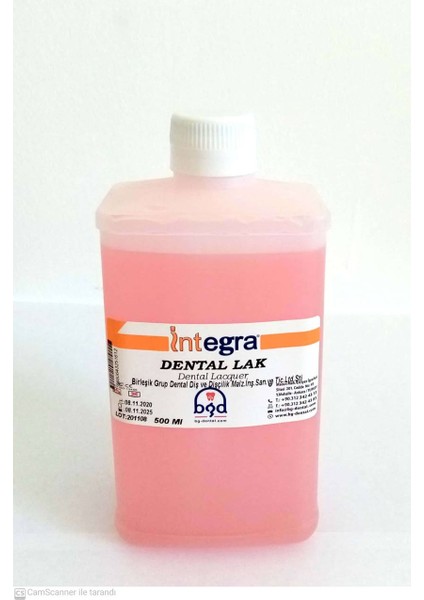 Cokleas Dental Lak 500 ml