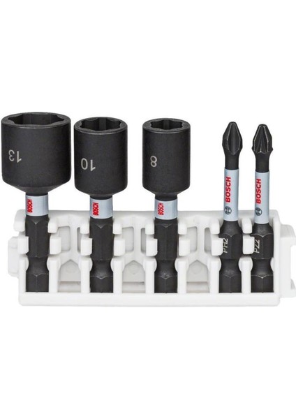 Bosch Impact Control Serisi 5'li Lokma ve Uç Seti