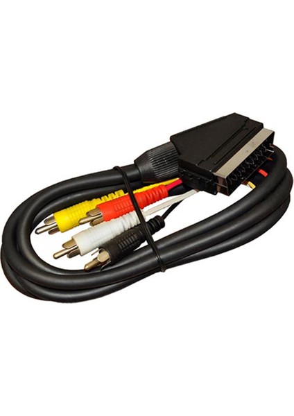 Scart 4rca 10 mt Kablo