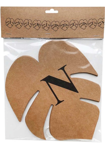 Flama Iyiki Doğdun Safari Yaprak Naturel Set 1 Adet fiyatları