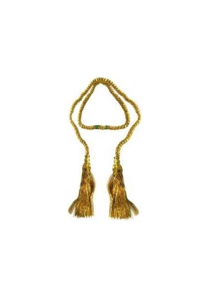 Süs Metalize Püsküllü Altın 1 Adet