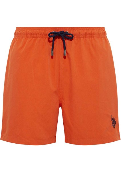 Erkek Turuncu Orta Boy Deniz Şortu modelleri