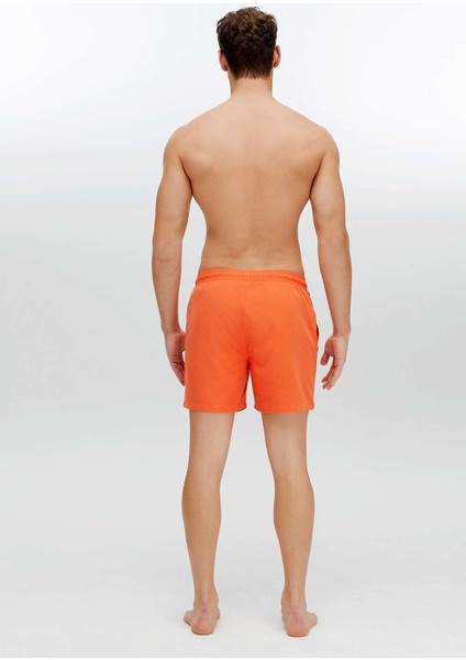 Erkek Turuncu Orta Boy Deniz Şortu indirimleri