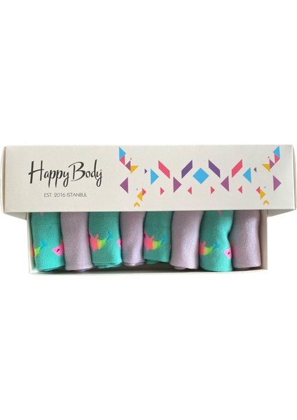 (ART.23325) Bayan Sneaker Neon Color Penye 8li Ekonomik Paket Özel Kutulu fiyatları
