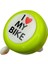 I Love My Bike Metal Sağlam Bisiklet Zili Yeşil 1