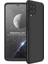Galaxy M22 ile Uyumlu Kılıf Soft Hard Koruma Ays Siyah 1