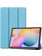 Galaxy Tab S6 Lite P610 Htstore Zore Smart Cover Standlı 1-1 Kılıf-Mavi 1