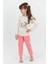 2569 Garson Winter Love Kız Çocuk Uzun Kol Pijama Takımı 2