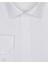 Slim Fit Armür Desenli Beyaz Erkek Gömlek 2
