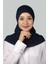 Hazır Türban Pratik Eşarp Tesettür Hijab - Namaz Örtüsü - Lacivert 1