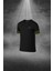 Erkek Siyah Dri-Fit Kumaş Baskısız Yuvarlak Yaka Kısa Kol Tişört Şort Alt Üst Takımı (S-3xl) 2