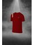 Battal Beden Erkek Bordo Dri-Fit Kumaş Cepli Baskısız Bisiklet Yaka Tişört Şort Sporcu Alt Üst Takım (4XL-10XL) 2