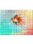 Rengarenk Sularda Yüzen Japon Balığı 120 Parça Puzzle Yapboz Mdf (Ahşap) 1