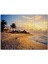 Küba'da Bir Kumsal ve Günbatımı 120 Parça Puzzle Yapboz Mdf (Ahşap) 1