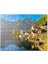 Avusturya Alplerinde Göl Kenarındaki Kasaba 120 Parça Puzzle Yapboz Mdf (Ahşap) 1