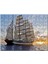 Gün Batımında Yelkenli Gemi 120 Parça Puzzle Yapboz Mdf (Ahşap) 1