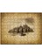 Kara Kalem Sanat Çalışması Görseli 120 Parça Puzzle Yapboz Mdf (Ahşap) 1