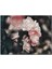 Pembe Güller Flu Arkaplan 120 Parça Puzzle Yapboz Mdf (Ahşap) 1