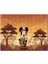 Mickey Mouse Çizgi Film Safari Gün Batımı 255 Parça Puzzle Yapboz Mdf (Ahşap) 1