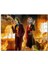 Joker ve Harley Quinn Alevler Arkaplan 255 Parça Puzzle Yapboz Mdf (Ahşap) 1