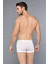Erkek Beyaz Damat Çeyizlik Atlet Boxer Takımı 3000 3