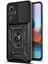 Xiaomi Redmi Note 10 Pro Kılıf Silikon Yüzüklü Standlı Kamera Korumalı 1