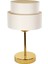 Deko Gold Metal Abajur Krem EV-224 1