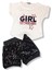 Haliş Girl Wonder Pullu Siyah Şortlu Takım 2/6 2