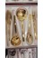 Lalezar Gold 89 Parça Çatal Bıçak Kaşık Takımı 2