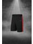 Erkek Kırmızı Dri-Fit Kumaş Baskısız Bisiklet Yaka Kısa Kol Konforlu Alt Üst Takım Şort Tişört Seti (S-3xl) 3