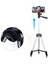 Tüm Telefonlara Uyumlu Ayarlanabilir Tripot Kamera Telefon Tutucu 102CM Ayaklı Siyah Tripod 3