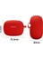 Jbl Wave 200TWS Için Silikon Kulaklık Kılıfı Kırmızı (Yurt Dışından) 2