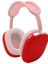 Max Kırmızı Için Bir Çift Silikon Kulaklık Kasası (Yurt Dışından) 1