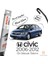 Aeroeco Honda Civic Fd6 2006 - 2012 Ön Muz Silecek Takımı 2