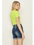 Kadın Basic Örme Crop Body 3