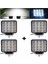 4 Adet 16 LED Off Road Işık Lamba Araç Aydınlatma Jeep Tekne 1