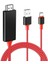 PM-6019 Th+Usb Type-C To Hdmı + USB 2 Metre Kablo 1