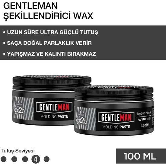 Got2B Got2B Gentleman Şekillendirici Wax 100 Ml X 2 Adet Fiyatı