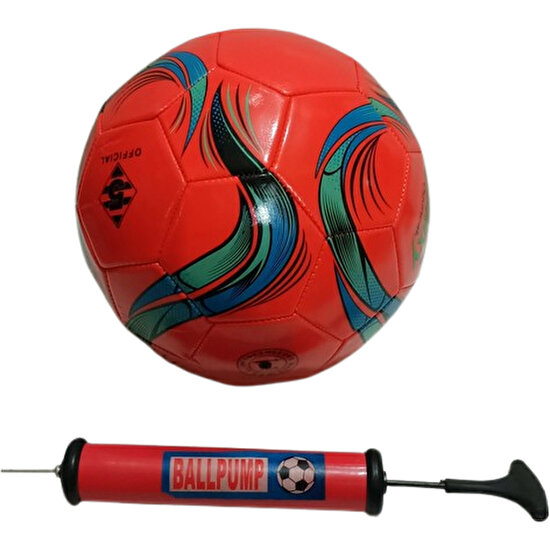 Galaxy Futbol Topu ve Şişirme Pompası