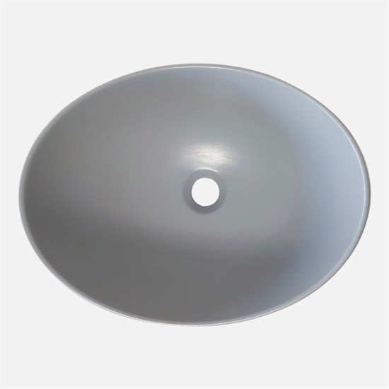 Güral Vit Çanak Lavabo Mat Gri Mobilya Üstü 40,6 cm x 32,2 Fiyatı