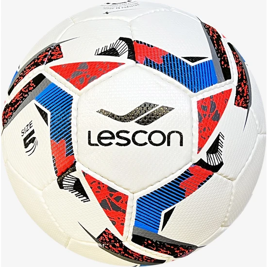 Lescon LA-3533 Beyaz Futbol Topu 5 Numara