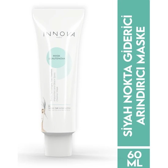 hepsiburada Innova Paris Beatunova Siyah Nokta Giderici /arındırıcı Maske 60 ml hepsiburada Innova Paris Beatunova Siyah Nokta Giderici /arındırıcı Maske 60 ml