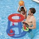 Bestway Suda Basket Havuz Oyun Seti, Şişirilebilir Basketbol Potalı Şişme Çocuk Deniz Havuz Simiti,52190