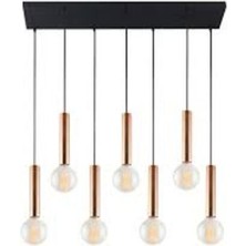 Mylight Mylights  Retro Masa Üsütü Bakır Sarkıt Avize