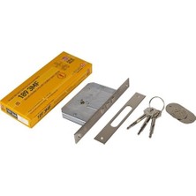 Kale Kilit Kale 189/MF Gömme Emniyet Kilidi Milli 45 mm 3 Adet Çivili Anahtarlı