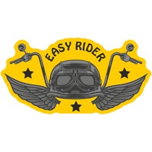 Sticker Atölyesi Easy Rider Motor STICKER-14116 15X8 cm